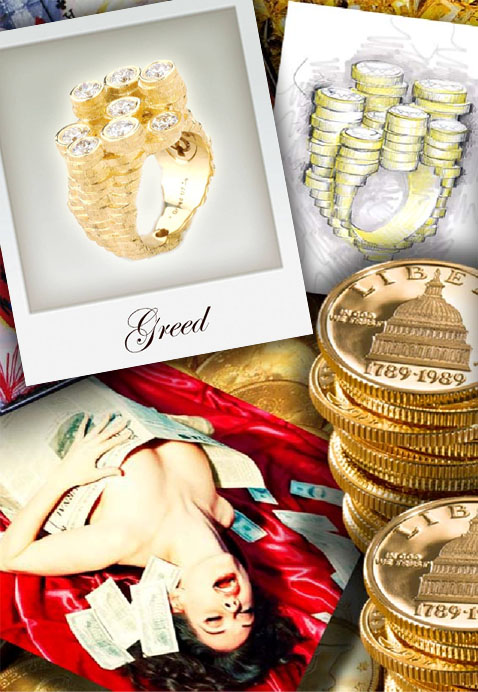 A hét főbűn Stephen Webster-től -  -  - bűn, ékszer, gyűrű, Stephen Webster, 