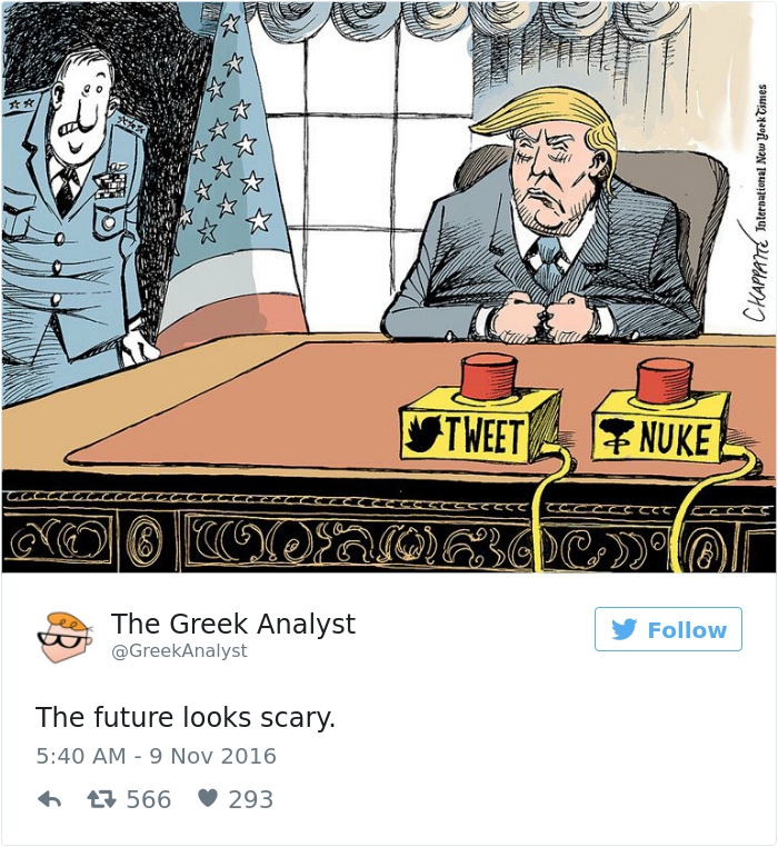 A 13 legfrappánsabb karikatúra, mellyel Donald Trump amerikai elnökké választására reagáltak - STYLELIFE -  - 