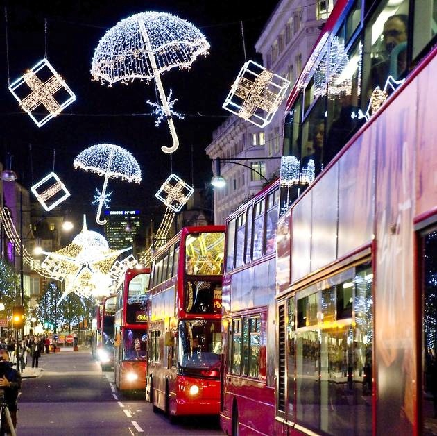 15 lenyűgöző kép London karácsonyi fényeiről -  -  - fények, karácsony, karácsonyi fények, képek, London, utazás, ünnepek, 