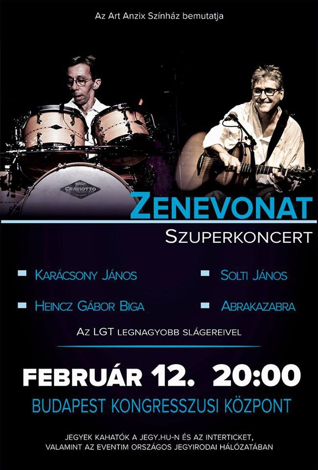 Zenevonat Szuper-koncert - az LGT együttes két eredeti tagjának közreműködésével! - Kikapcsoló - STYLENEWS - koncertek, LGT, rendezvény, 