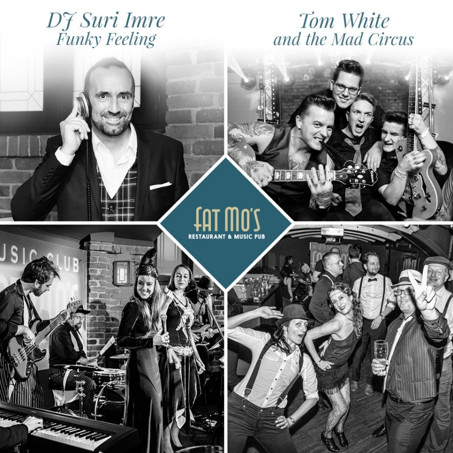 Őrült rockabilly cirkusz, legendás élet és italkínálat, party reggelig! Vár a Fat Mo's! - ÉN - STYLELIFE - Fat Mos, Suri Imre, Tom White and The Mad Circus, 
