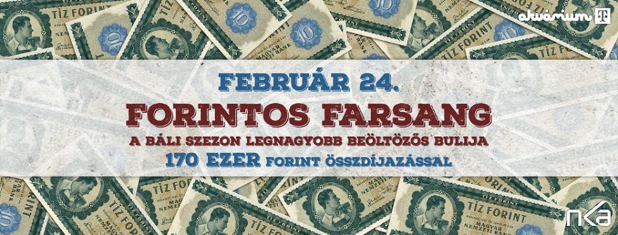 Kelemen Kabátban bemutatja: Forintos Farsang - Kikapcsoló - STYLENEWS - farsang, kelemen kabátban, 