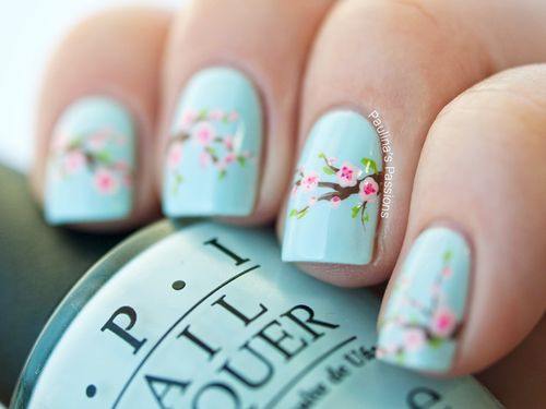 Top15: a legszebb pasztell színű mintás körmök tavaszra -  -  - körmök, körömlakk, minták, ötletek, pasztell színek, színek, tavasz, 