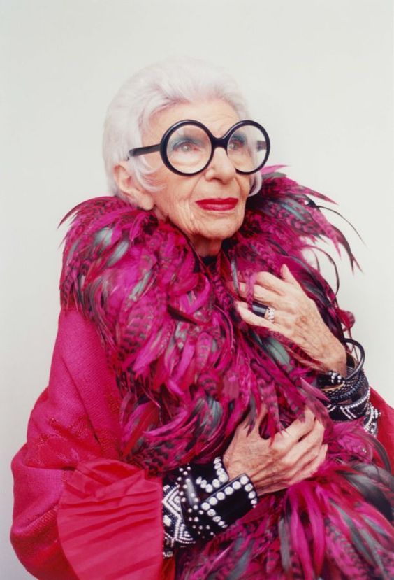 10 inspiráló összeállítás Iris Apfeltől -  -  - divat, inspiráció, iris apfel, outfit, stílus, 