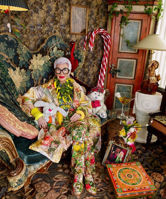 10 inspiráló összeállítás Iris Apfeltől -  -  - divat, inspiráció, iris apfel, outfit, stílus, 