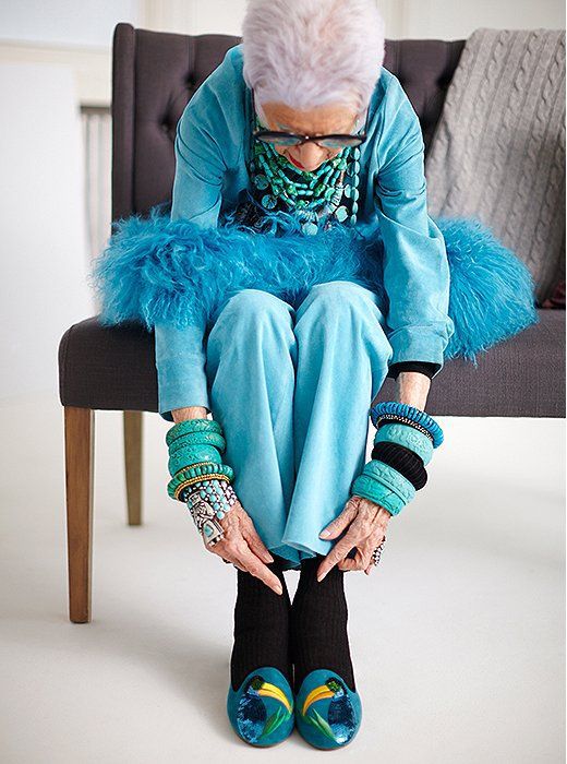 10 inspiráló összeállítás Iris Apfeltől -  -  - divat, inspiráció, iris apfel, outfit, stílus, 
