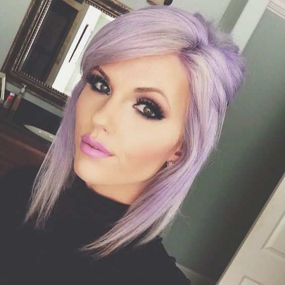 Top10: gyönyörű ametiszt színű haj -  -  - haj, hajszín, lila, szőke, 