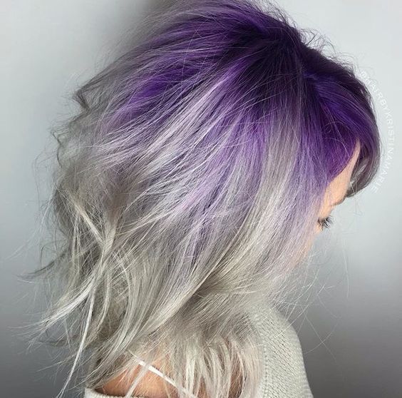 Top10: gyönyörű ametiszt színű haj -  -  - haj, hajszín, lila, szőke, 
