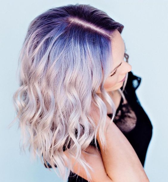 Top10: gyönyörű ametiszt színű haj -  -  - haj, hajszín, lila, szőke, 