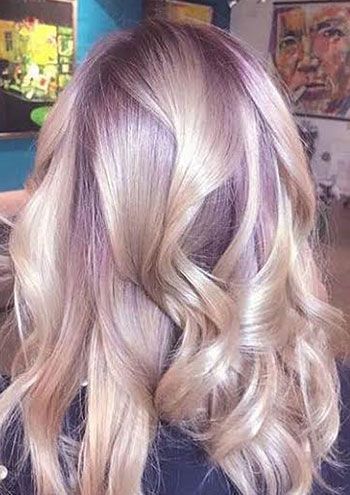 Top10: gyönyörű ametiszt színű haj -  -  - haj, hajszín, lila, szőke, 