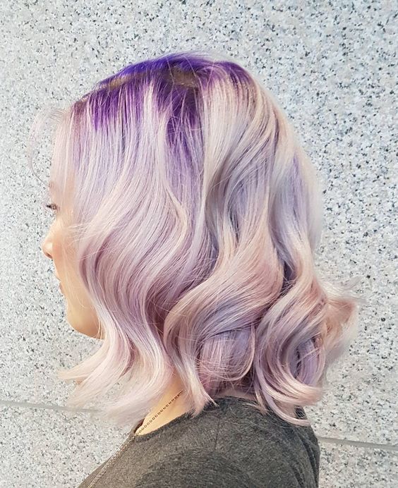 Top10: gyönyörű ametiszt színű haj -  -  - haj, hajszín, lila, szőke, 