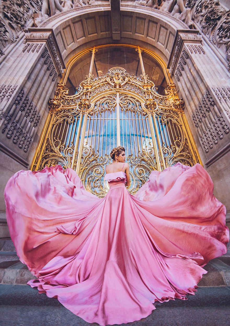 10 varázslatos fotó meseszép ruhákról, amelyek tökéletesen illenek a környezetükhöz -  -  - fotós, fotósorozat, kristina makeeva, 