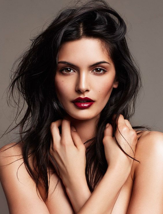 10 smink, ami bizonyítja, hogy idén ősszel a mély vörös rúzs a legjobb választás -  -  - inspiráció, ősz, rúzs, smink, sötét, vörös rúzs, 