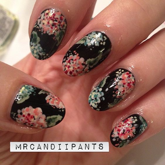 Top10: őszi virág mintás manikűr ötletek -  -  - inspiráció, köröm, manikűr, ősz, ötletek, virágok, 