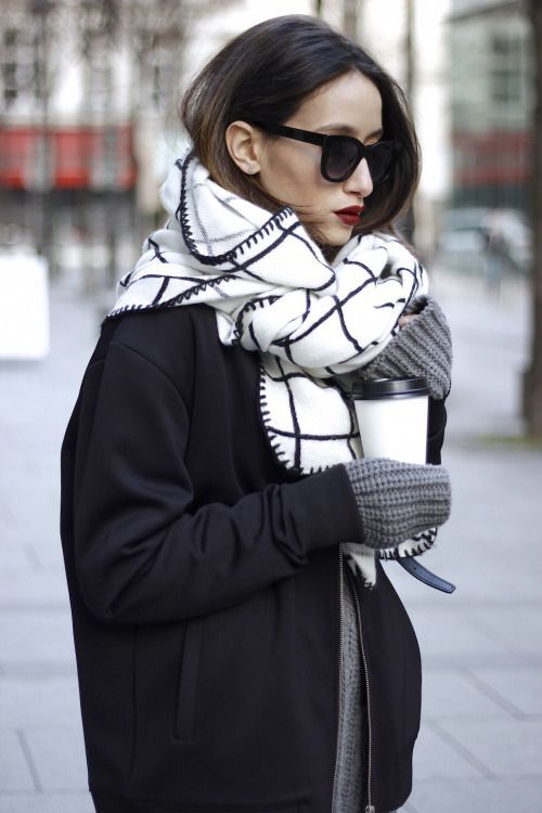 Stílusiskola: a szezon kedvencei a hatalmas puha sálak -  -  - divat, inspiráció, ötletek, sálak, stílus, 