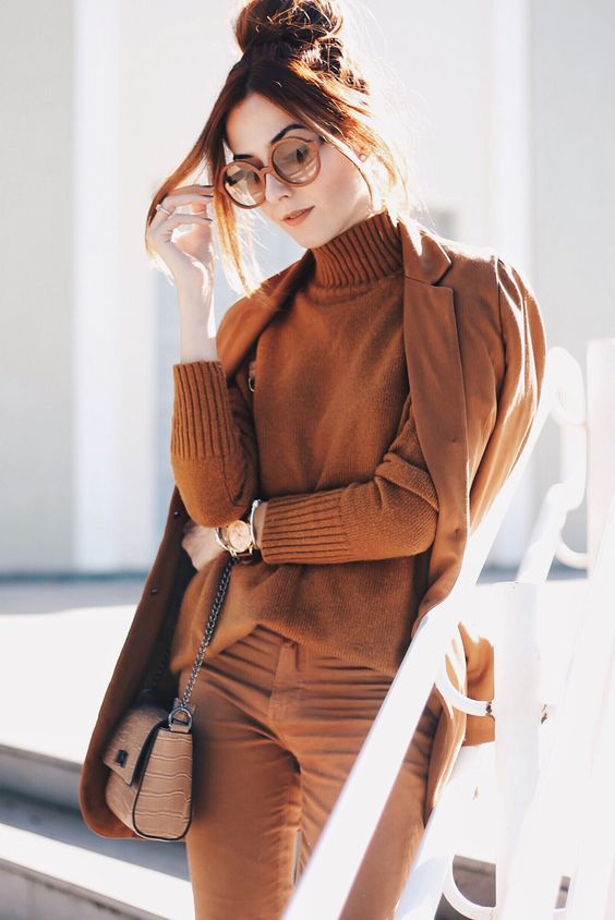 Stílusiskola: így viseld az ősz egyik kedvenc színét, a barnát -  -  - barna, outfit, ősz, ötletek, stílus, színek, 