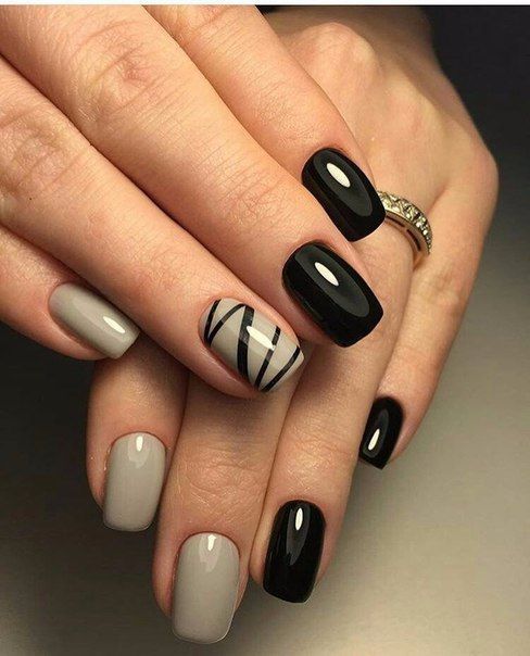 Top10: fekete manikűr ötletek az őszi -téli szezonra -  -  - fekete, fekete manikűr, körömápolás, körömlakk, manikűr, ősz, tél, 