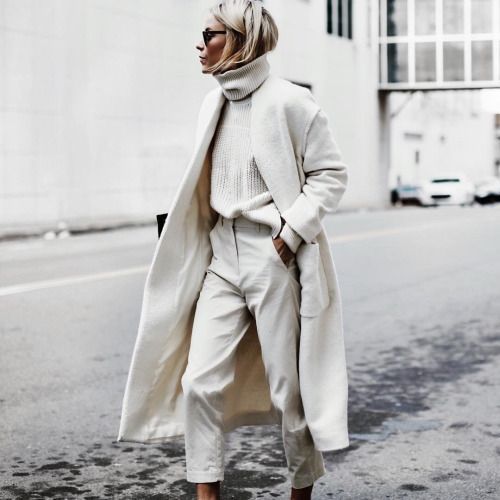 Stílusiskola: télen fehéret? Minden mennyiségben! -  -  - divat, fehér, inspiráció, outfit, stílus, tél, 