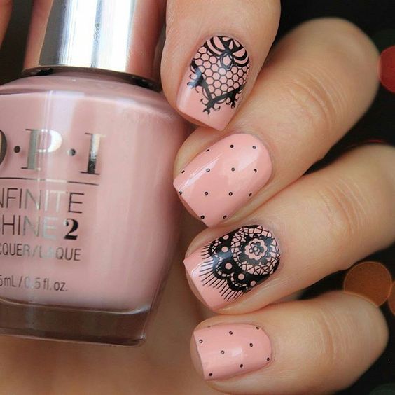 Top10: stílusos elegancia - csipke mintás manikűr ötletek -  -  - csipke minta, csipkés köröm, köröm minta, körömápolás, manikűr, tél, ünnep, 