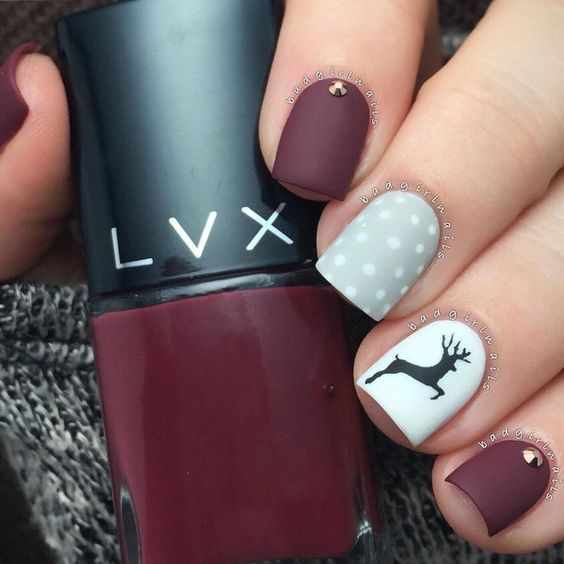 Top20: manikűr ötletek megrögzött karácsony-imádóknak -  -  - december, karácsony, karácsonyi minta, köröm minta, körömápolás, manikűr, ötletek, ünnep, 