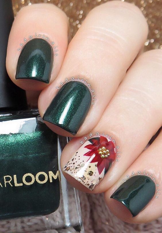 Top20: manikűr ötletek megrögzött karácsony-imádóknak -  -  - december, karácsony, karácsonyi minta, köröm minta, körömápolás, manikűr, ötletek, ünnep, 