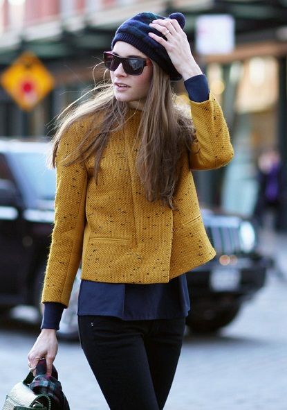 Stílusiskola: borongós januári napokon viselj mustársárgát -  -  - divat, január, mustársárga, outfit, stílus, tél, 