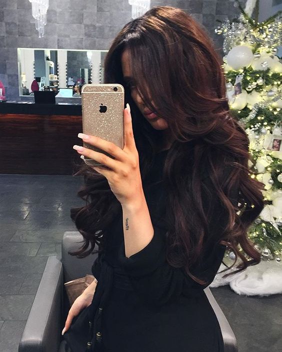 Top10: csodás csokoládé barna hajszín télre -  -  - barna, csokoládé, január, sötétbarna, tél, 