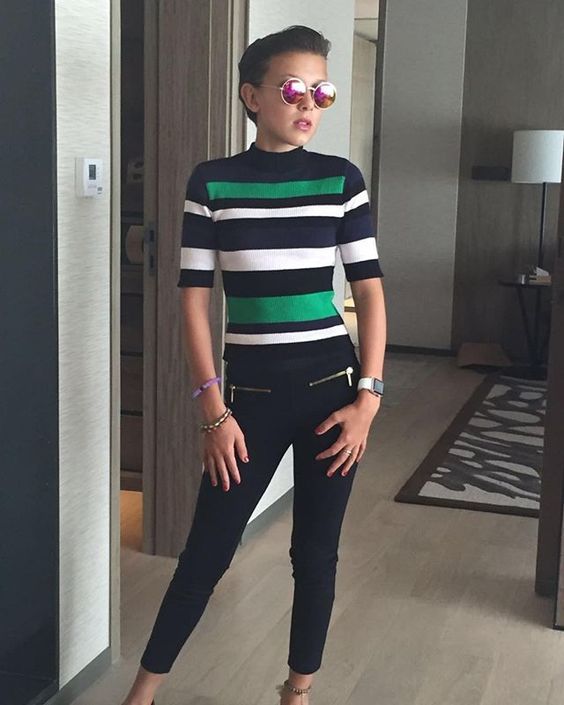 Stílusiskola: outfit tippek Millie Bobby Brown-tól -  -  - divat, inpsiráció, millie bobby brown, stílus, stílusiskola, színésznő, 