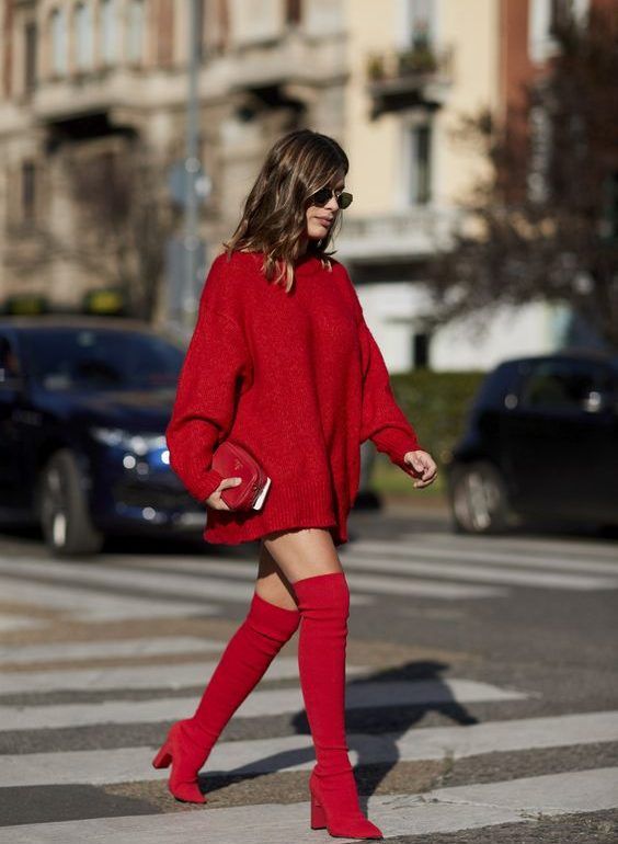 Stílusiskola: télen vigyél színt a ruhatáradba egy kis pirossal -  -  - outfit, ötletek, piros, stílus, stílusiskola, tél, tippek, 