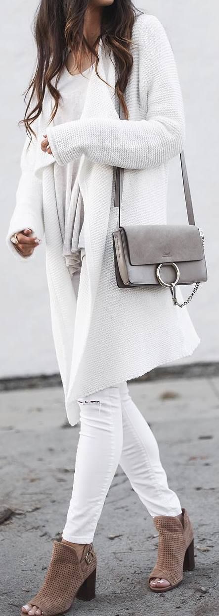 Stílusiskola: így lehetsz csinos fehérben télen is -  -  - fehér, outfit, összeállítás, ötletek, tél, 