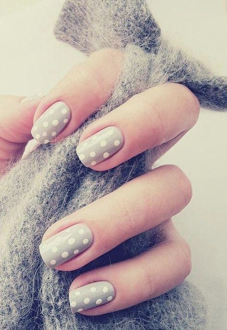 Top10: szürke, de cseppet sem unalmas manikűr ötletek -  -  - köröm, manikűr, ötletek, szürke, tippek, 