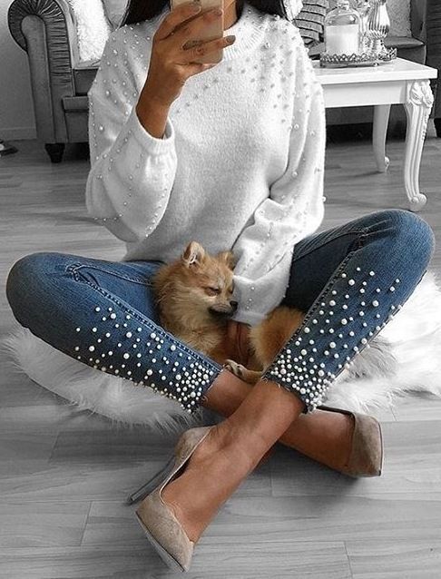 Stílusiskola: viselj gyöngyöket minden mennyiségben -  -  - divat, gyöngy, gyöngyök, ötletek, stílus, stílusiskola, 