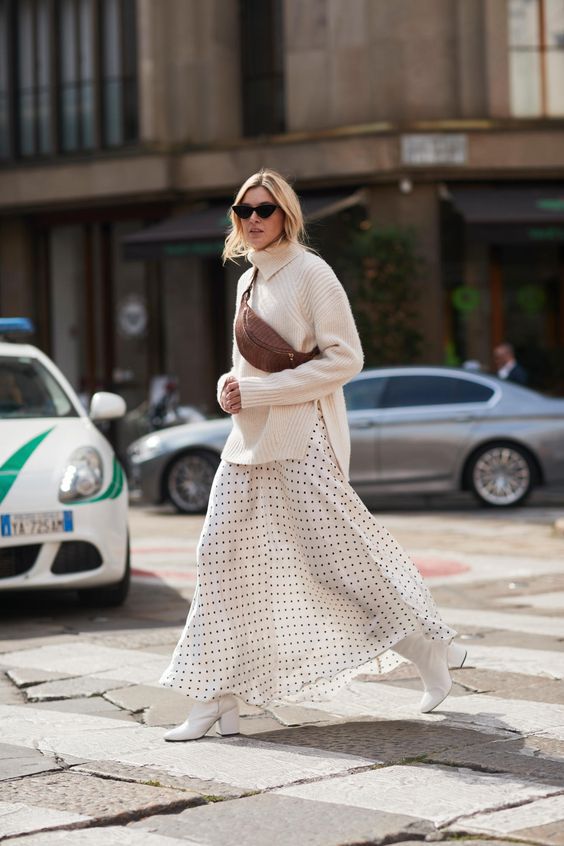 Stílusiskola: így viselj pöttyös ruhadarabokat tavasszal -  -  - divat, fehér, fekete, ötletek, pöttyök, stílus, tavasz, 