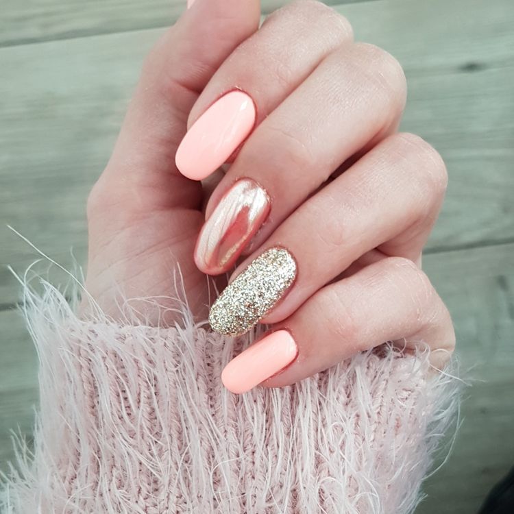 Top10: csodás rose gold színű manikűr ötletek -  -  - köröm, manikűr, rose gold, rózsaarany, 