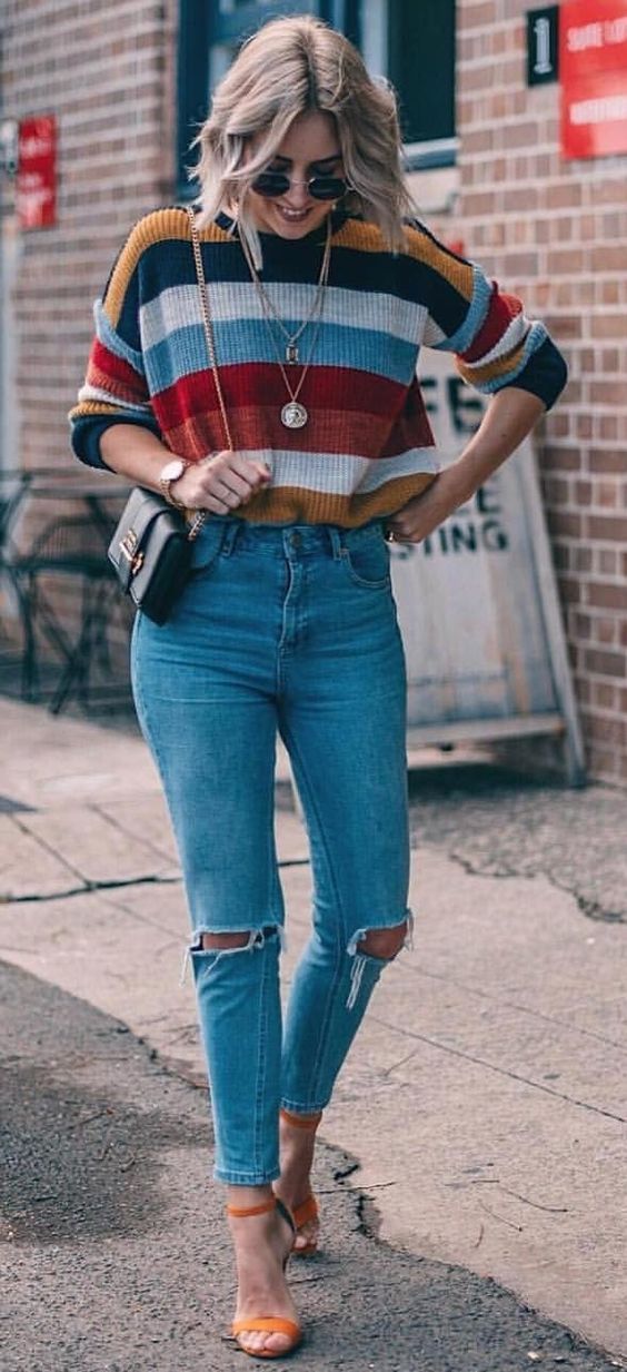 Stílusiskola: így viselj csíkos ruhadarabokat -  -  - csíkos, outfit, stílus, tanácsok, tavasz, tippek, 