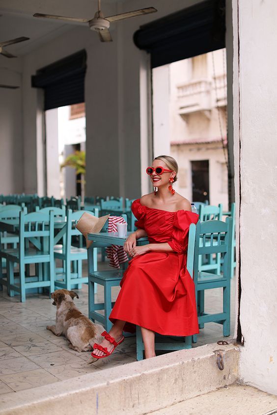 Stílusiskola: így viseld a pirosat tavasszal -  -  - outfit, ötletek, piros, tavasz, tippek, 