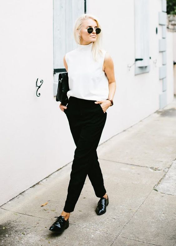 Stílusiskola: tavasszal is fekete-fehérben -  -  - divat, fehér, fekete, outfit, összeállítás, stílus, stílusiskola, 