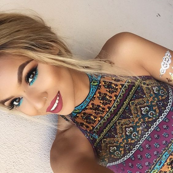 Top10: a legjobb sminkötletek fesztiválokra -  -  - balaton sound 2018, fesztivál, ötletek, smink, sziget 2018, tippek, volt fesztivál, volt fesztivál 2018, 