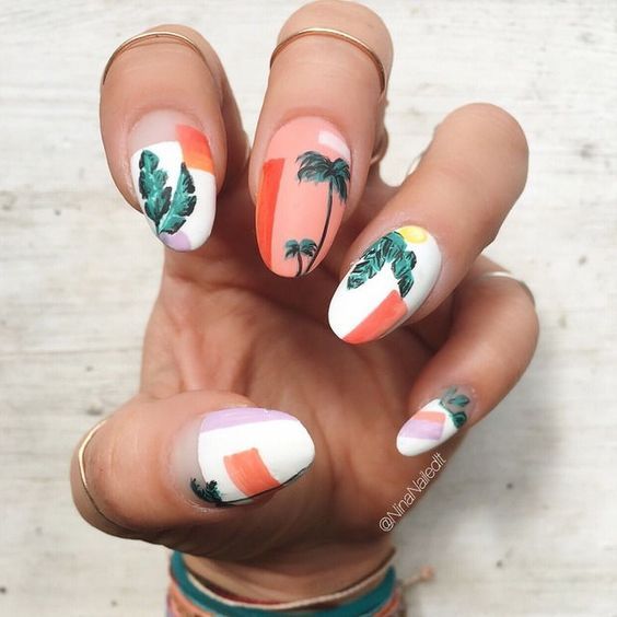 Top10: csodás nyári manikűr ötletek -  -  - körmök, manikűr, nyár, nyári manikűr, ötletek, tippek, 