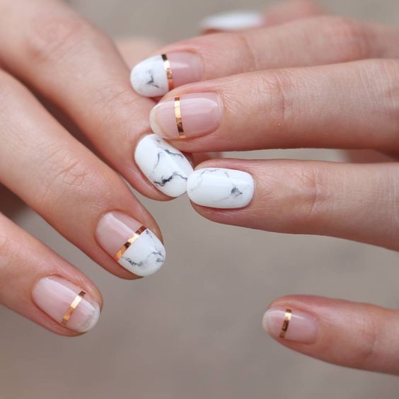 Top10: márványos manikűr ötletek -  -  - köröm, manikűr, márvány, ötletek, stílus, tippek, 