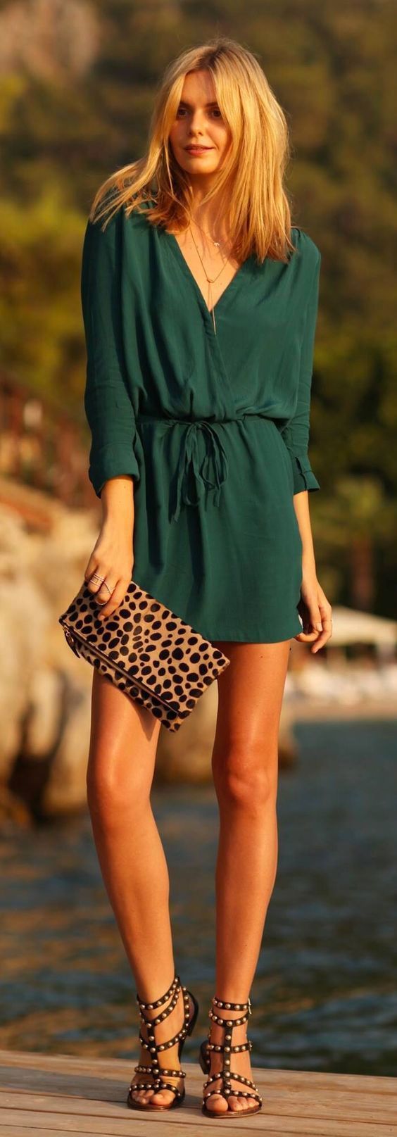 Stílusiskola: így viseld a sötétzöld színt -  -  - divat, outfit, sötétzöld, stílus, zöld, 