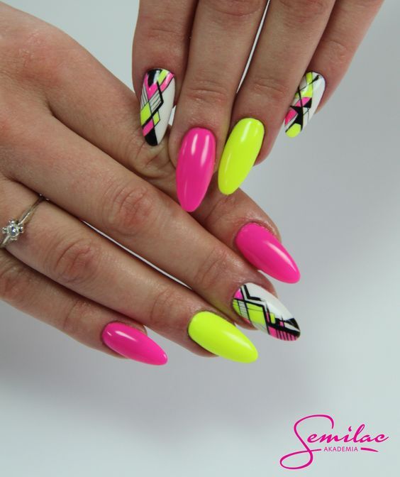 Top10: neon manikűr -  -  - köröm, manikűr, neon, neon manikűr, nyár, 