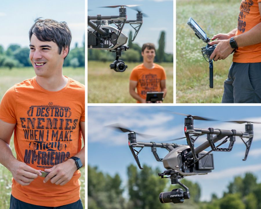 'Szeretem, hogy minden forgatásban van valami kihívás' - beszélgetés Váradi Ádám drónpilótával -  -  - beszélgetés, drón, filmezés, interjú, váradi ádám, 