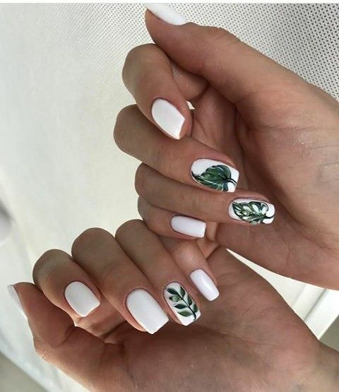 Top10: a legjobb nyári manikűrök trópusi virágokkal -  -  - köröm, manikűr, nyár, ötletek, trópusi virág, virág, 