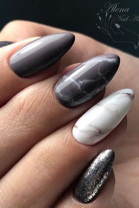 Top10: csodás márványos manikűr -  -  - köröm, manikűr, márvány, ötletek, tippek, 