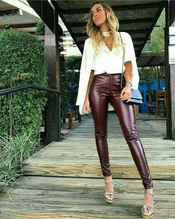 Stílusiskola: így viselj ősszel bőrnadrágokat -  -  - bőrnadrág, divat, nadrág, outfit, ősz, stílus, 
