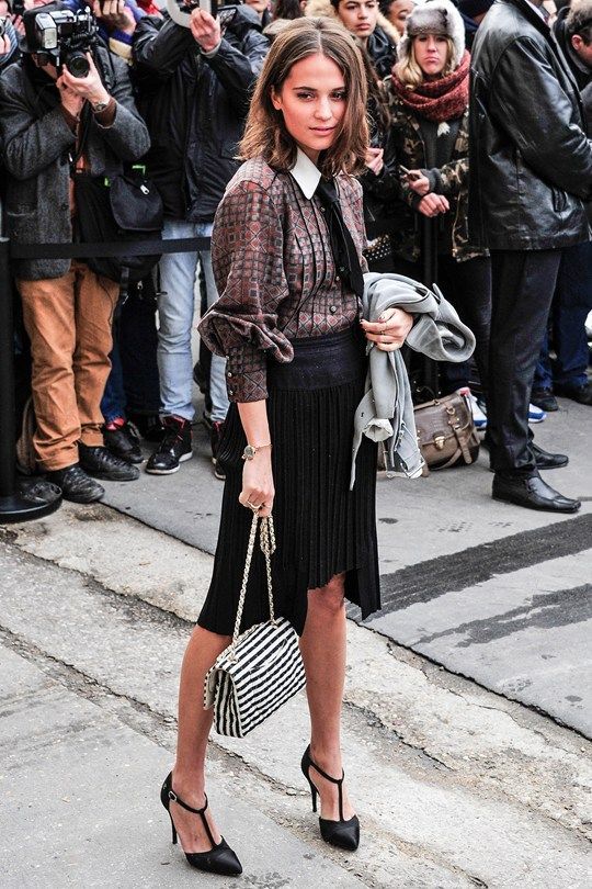 Stílusiskola: outfit ötletek Alicia Vikander-től -  -  - alicia vikander, divat, stílus, színésznő, 