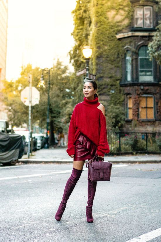 Stílusiskola: így viselj ősszel pirosat -  -  - divat, ősz, piros, 