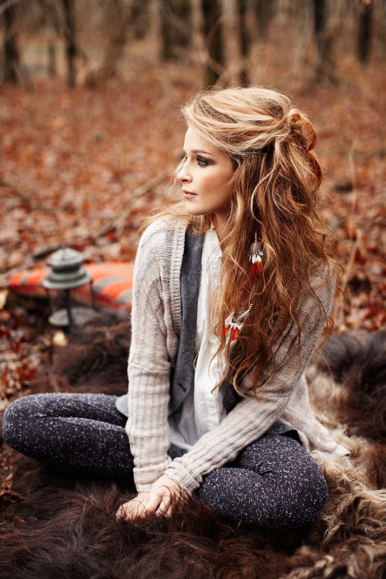 Top10: bohém frizura ötletek őszre -  -  - bohém, frizura, ősz, 