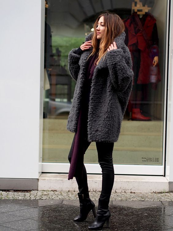 Stílusiskola: így viselj idén ősszel teddy coat-okat -  -  - divat, divat 2018 ősz, outfit, stílus, teddy coat, 